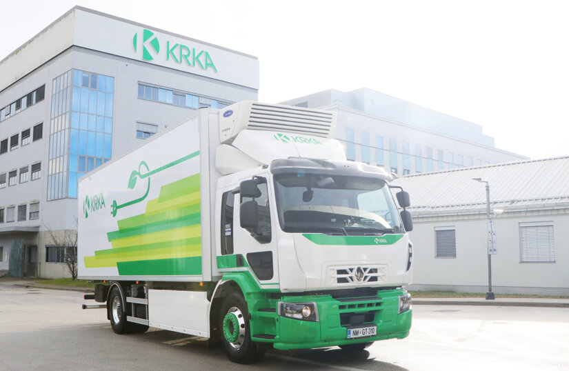 Making sustainable mobility a reality: the first heavy-duty electric truck for transporting products in Slovenia